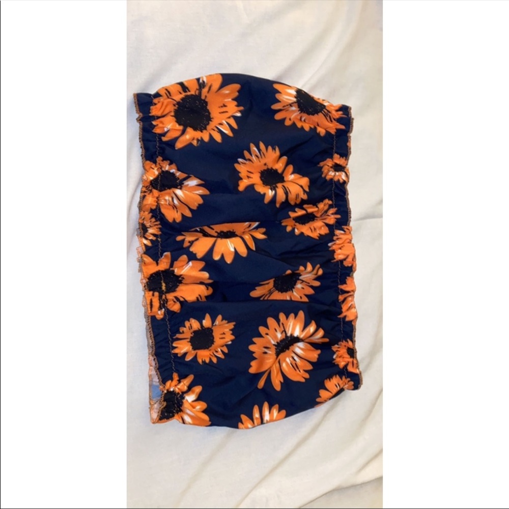 Shein Flower Tube Top